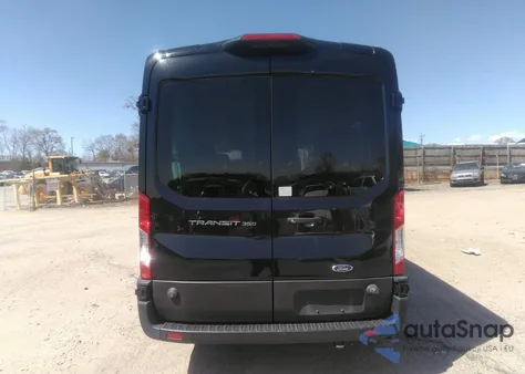 2020 Ford Transit-350 Passenger Van Xl из США, поврежденный, VIN 1FBAX2C87LKB25667
